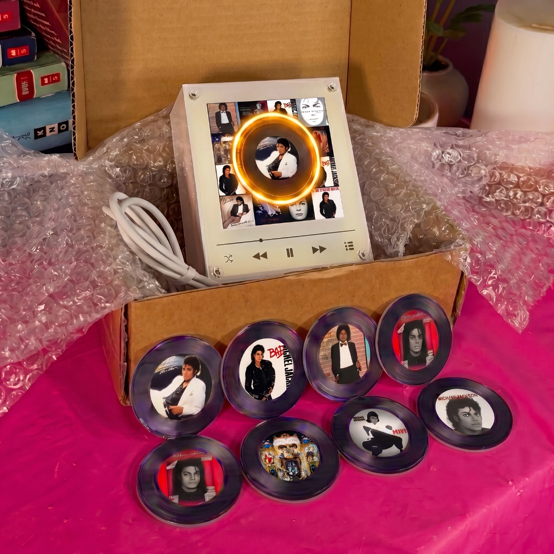 Vinyltra™ JACKSON- Music Disk Player
