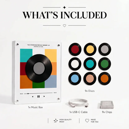 Vinyltra™ Beatles- Music Disk Player