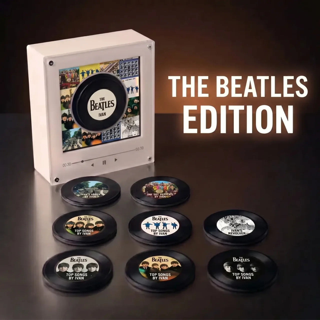 Vinyltra™ Beatles- Music Disk Player