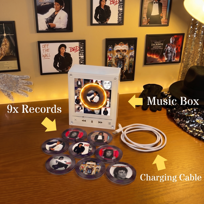 Vinyltra™ JACKSON- Music Disk Player